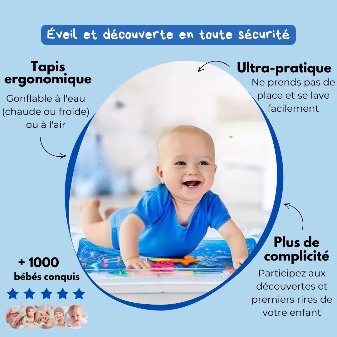 Tapis d'éveil confortable et sécurisé